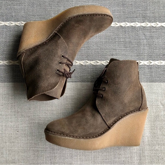 Designer Pierre Hardy Desert Chukka Platform Wedge Booties in Women’s Size 38 - Picture 4 of 7